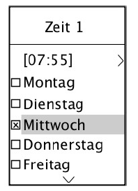 Standheizung programmieren