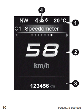 Fiat Tipo. BASIS-DISPLAY