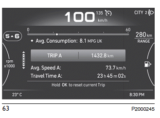 Fiat Tipo. Trip Computer