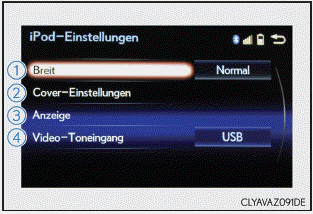 Lexus CT. Verwenden des Audiosystems (Lexus-Display-Audiosystem)