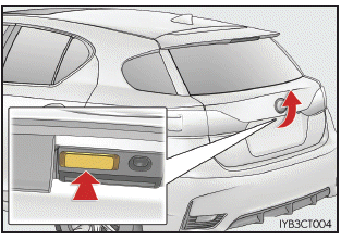 Lexus CT. Öffnen, Schließen und Verriegeln der Türen