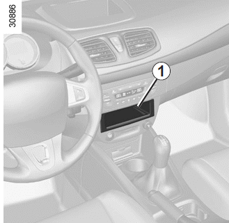 Renault Fluence. Radio-Vorrüstung