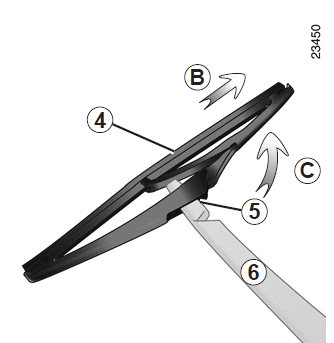 Renault Fluence. Wischerblätter