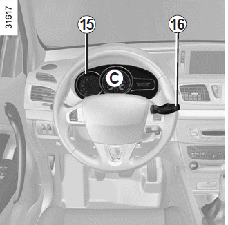 Renault Fluence. Displays und Anzeigen