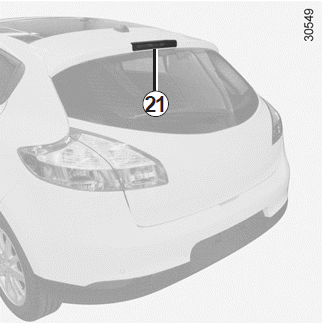 Renault Fluence. Schlussleuchten (Lampenwechsel)