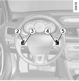 Renault Fluence. Einhalten der eingestellten Höchstgeschwindigkeit nicht möglich