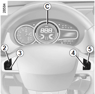 Renault Fluence. Einschalten