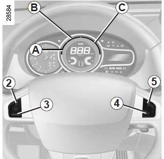 Renault Fluence. Unterbrechen der Funktion