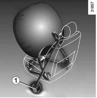 Renault Fluence. ZUSATZSYSTEME ZU DEN SICHERHEITSGURTEN VORNE