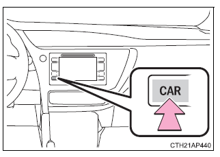 Toyota Auris. Bildschirm Energiemonitor/Verbrauch
