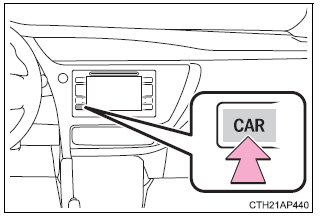 Toyota Auris. Bildschirm Energiemonitor/Verbrauch