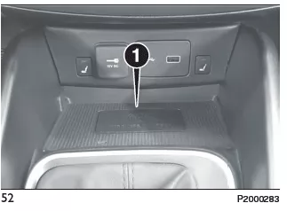 Fiat Tipo. Wireless ladesystem - WCPM (wireless charge pad module)