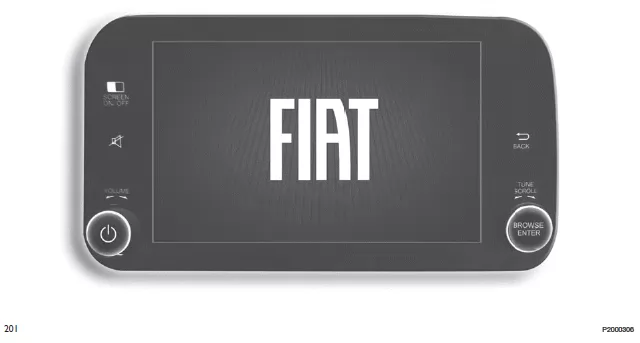 Fiat Tipo. Uconnect 7" HD