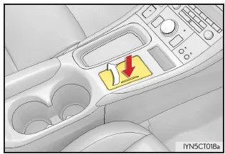 Lexus CT. Hauptfunktionen