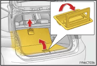 Lexus CT. Verwenden der Ablagemöglichkeiten