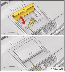 Lexus CT. Verwenden der weiteren Innenraumausstattung