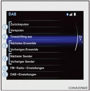 Lexus CT. Verwenden des Audiosystems (Lexus-Display-Audiosystem)