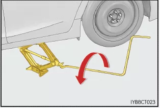 Lexus CT. Vorgehen im Notfall