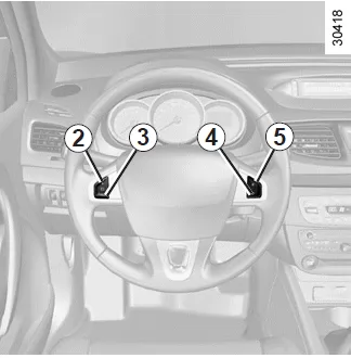 Renault Fluence. Einhalten der eingestellten Höchstgeschwindigkeit nicht möglich