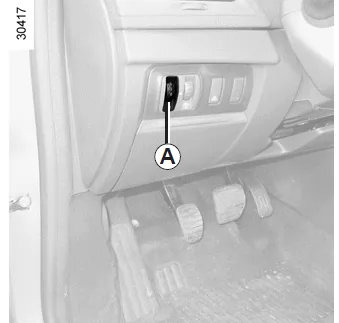 Renault Fluence. Elektrische Leuchtweitenregulierung