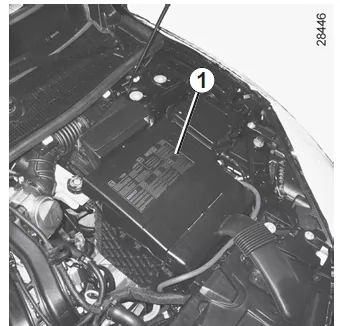 Renault Fluence. Batterie