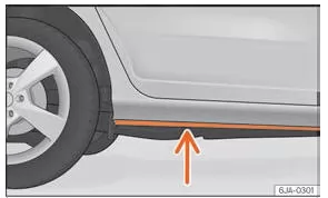 Seat Toledo. Abb. 220 Wasserdurchfahrten auf Straßen