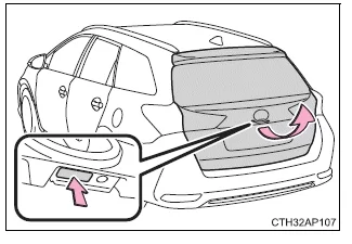 Toyota Auris. Öffnen, Schließen und Verriegeln der Türen